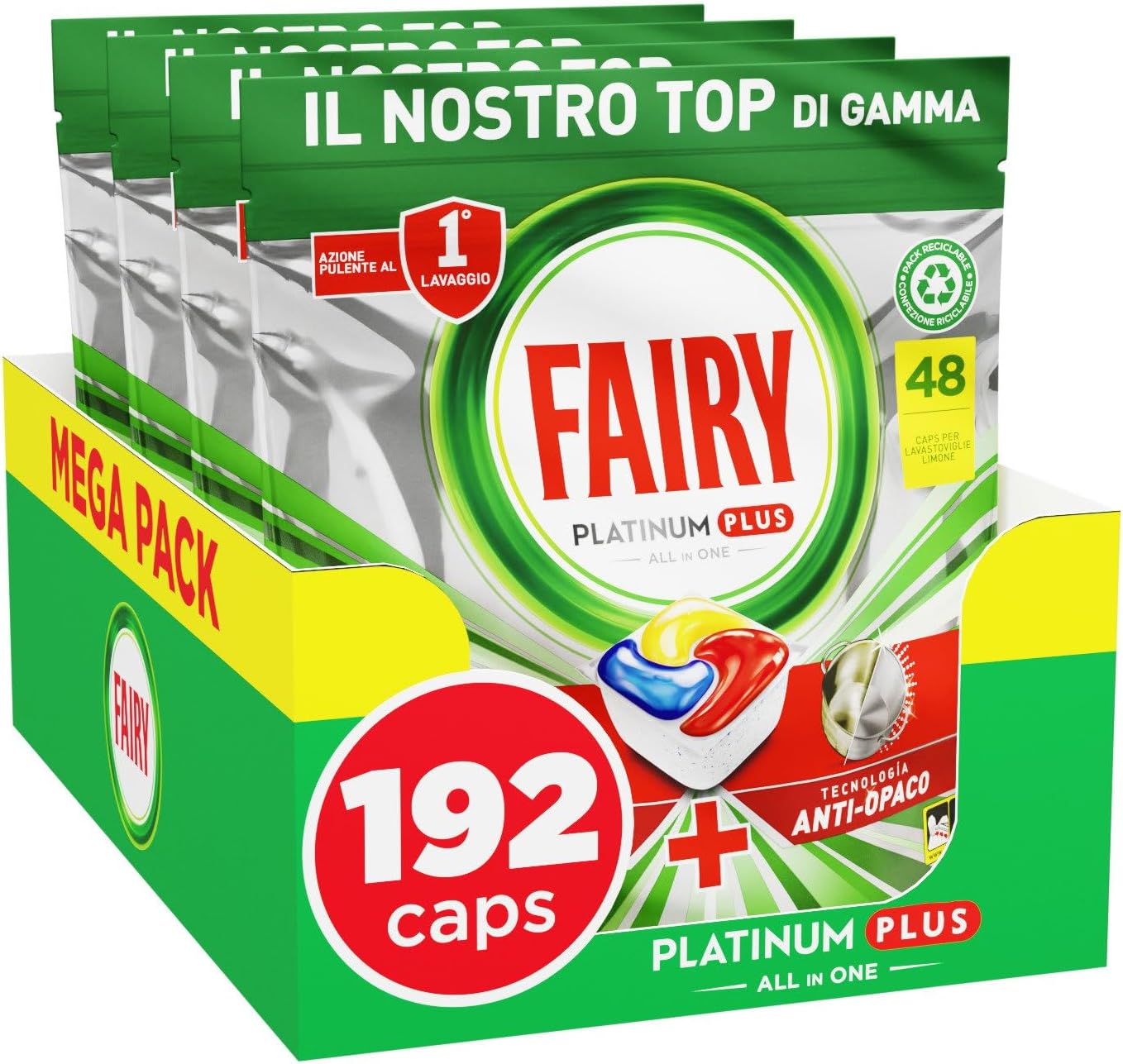 Scopri il Potere di Fairy Platinum Plus 192 Capsule!